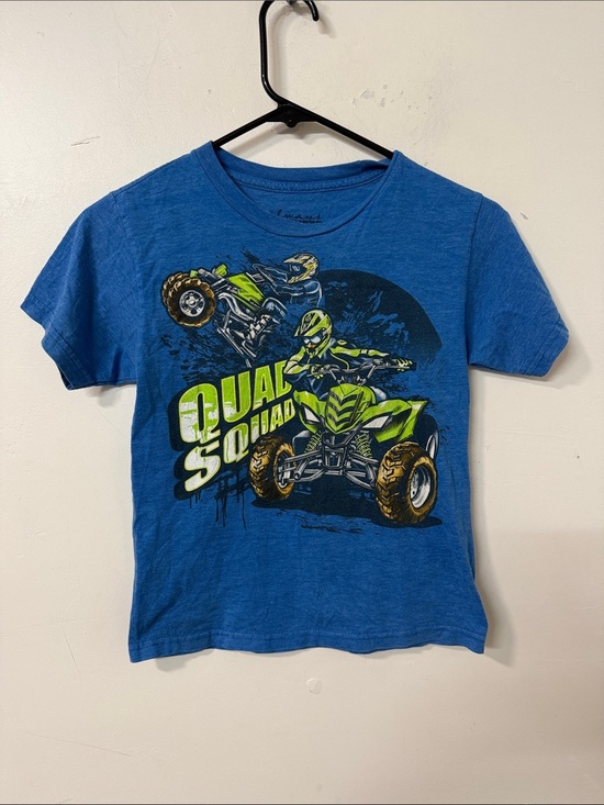 Always grounded￼ Other - Kids' Blue 'Quad Squad' Graphic Tee